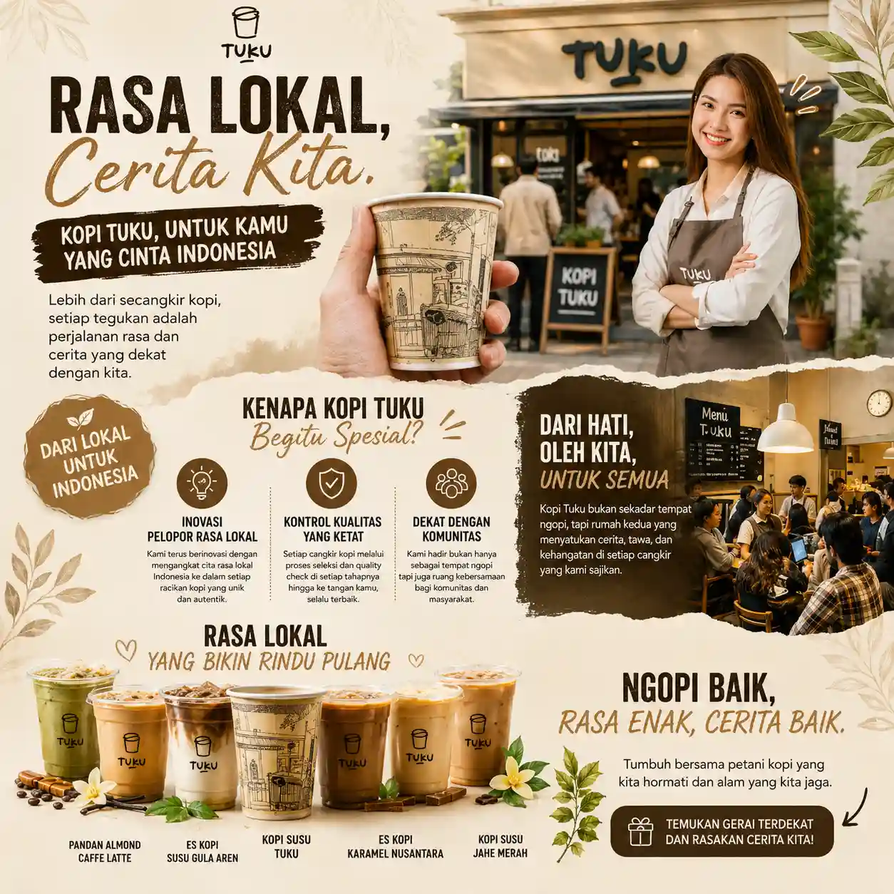 Referensi kedai Toko Kopi Tuku
